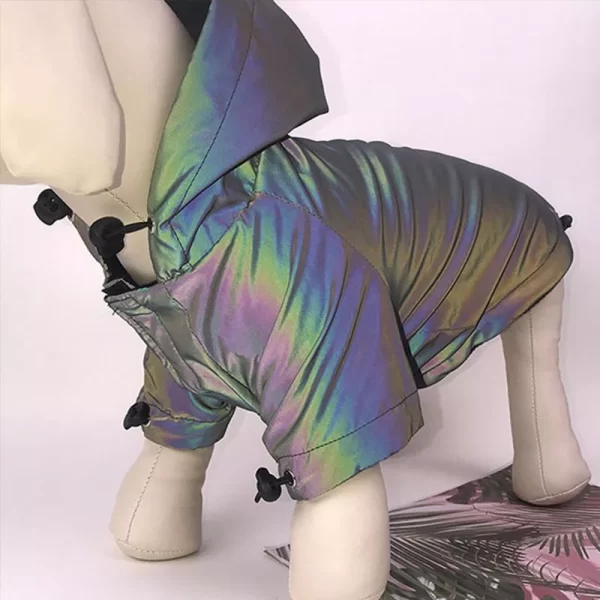 Reflective Dog Hoodie Jacket - Image 2