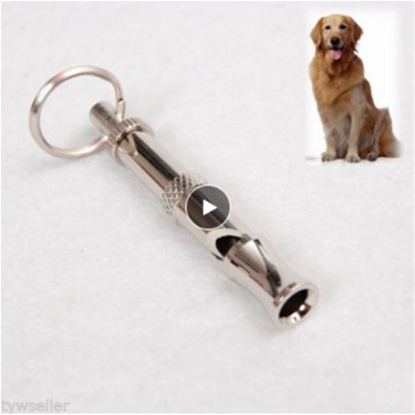 Adjustable Stainless Steel Dog Training Whistle Home