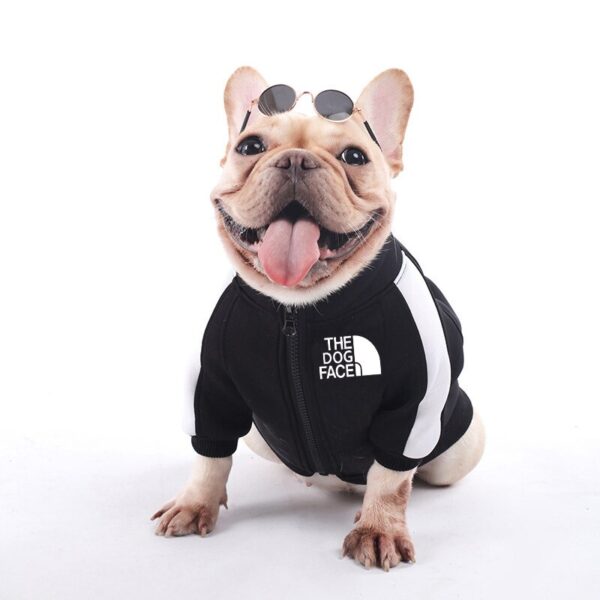 Dog Face Branded Zipped Jacket