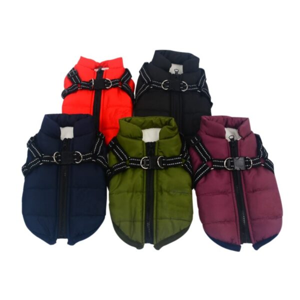 Waterproof Jackets with Adjustable Harness - Image 3