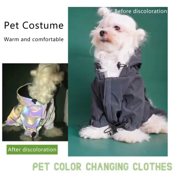 Reflective Dog Hoodie Jacket - Image 7