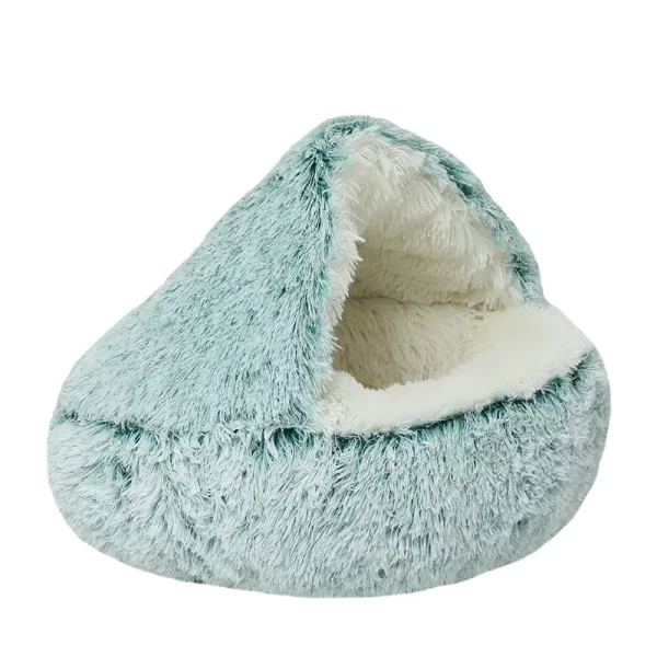 Round Plush Pet Bed - Image 11