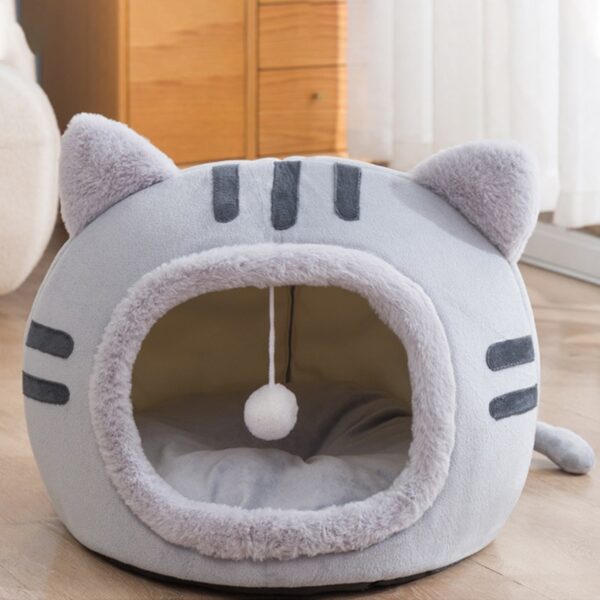 Deep Sleep Comfort Cat Bed - Image 15