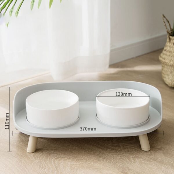 Dual Feeding Cat Bowls - Image 6