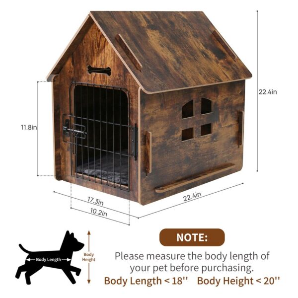 Wooden Dog Kennel for Playing and Resting - Image 2