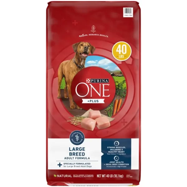 Plus Large Breed Adult Dog Food Dry Formula dog supplies