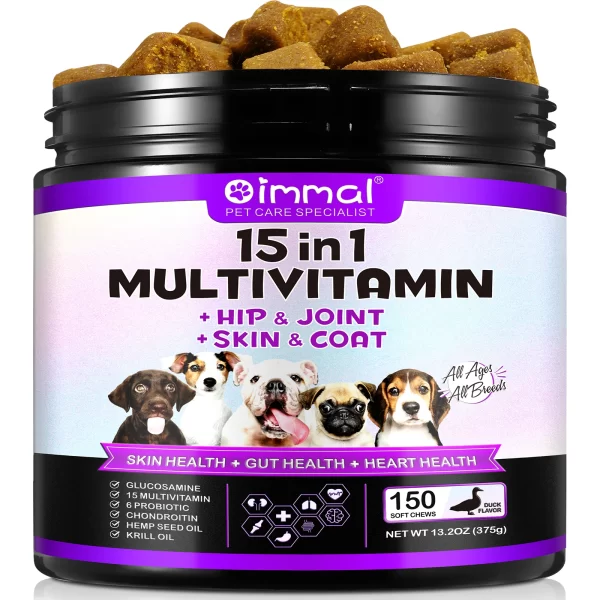 15 in 1 Dog Multivitamin Supplements dog food treats - Image 4