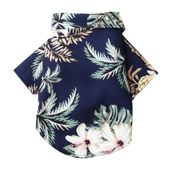 Hawaiian Style Leisure Dog Shirt - Image 4