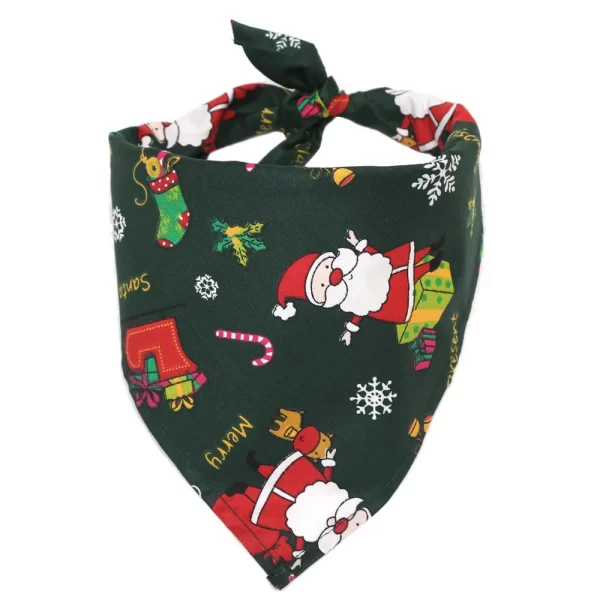 Christmas Triangle Dog and Cat Scarf - Image 7