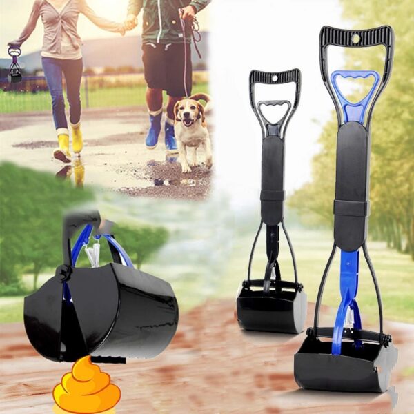 Long Handle Jaw Poop Scoop