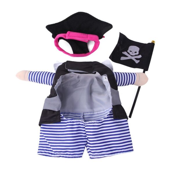 Pirate Suit Cat Costume - Image 2