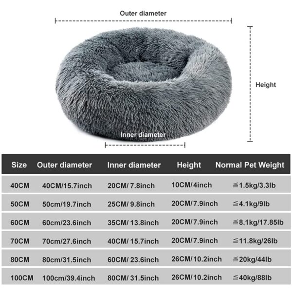 Round Dog Bed - Image 3