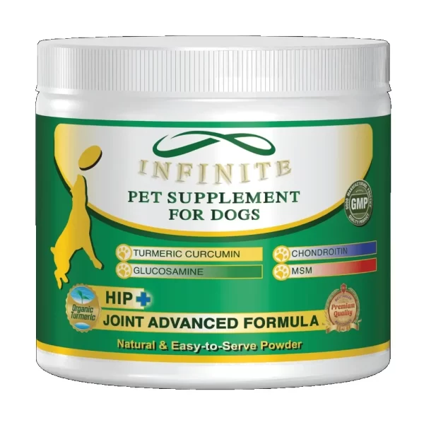 Pet Hip+Joint Advanced for Dogs (Powder), 90 Servings Dog Hip and Joint Supplements Pet Products