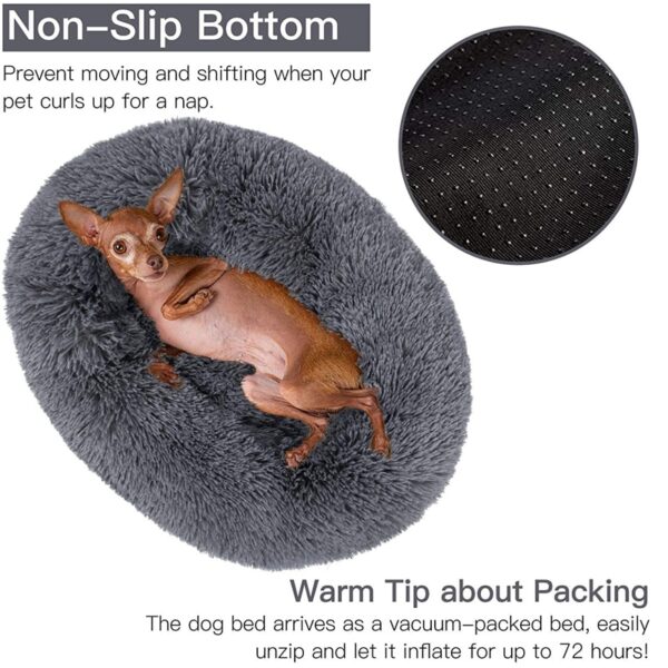 Round Dog Bed - Image 4