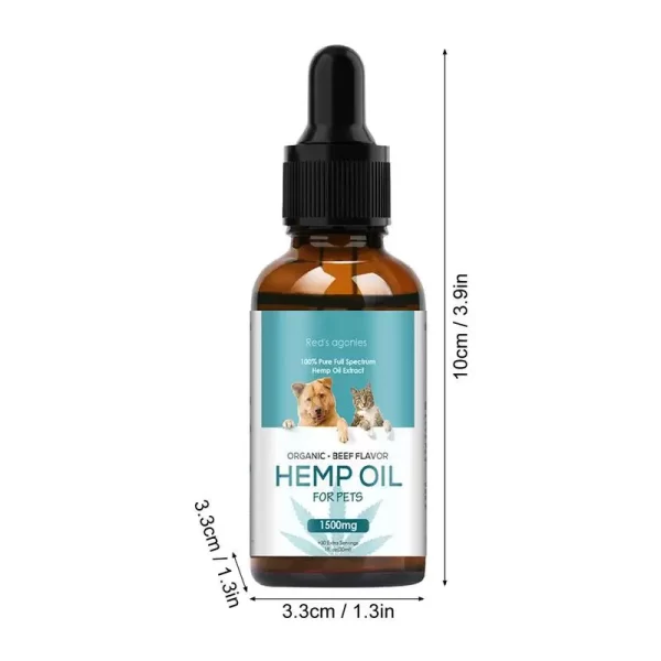 Hemp-Seed Oil With Omega 3 6 9 And Vitаmins B C E Supplement for Medium And Large Dogs - Image 6