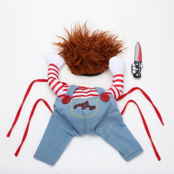 Chucky Doll Halloween Dog Costume - Image 4