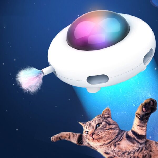 Interactive UFO Cat Toy - Image 7