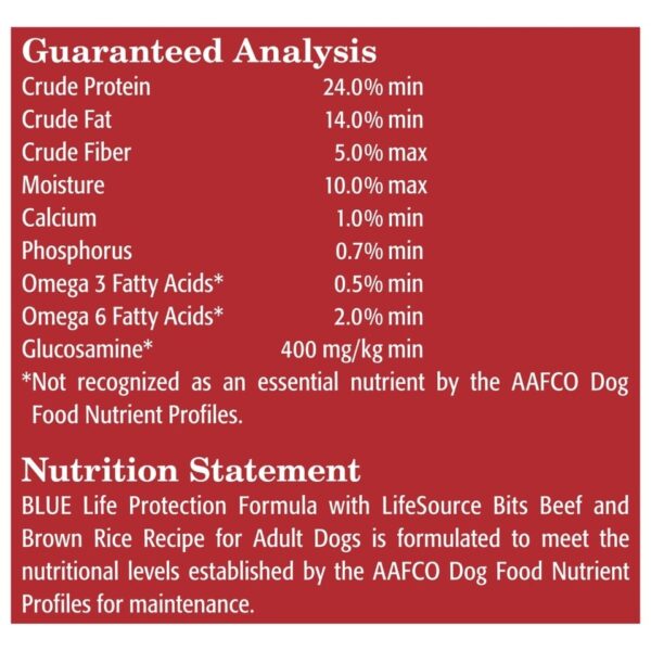 Dog Feed Free Shipping Dry Food for Dogs Whole Grain Formula Beef and Brown Rice Dry Dog Food for Adult Dogs 15 Lb. Bag Feeding - Image 4