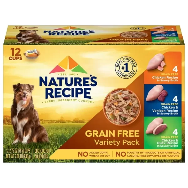 Recipe Original Natural Dog Food Variety Pack, 2.75 oz, 12 count - Image 5