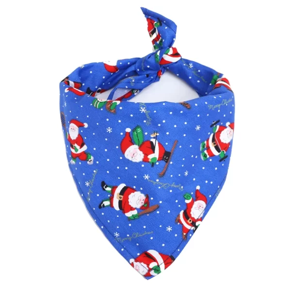 Christmas Triangle Dog and Cat Scarf - Image 12