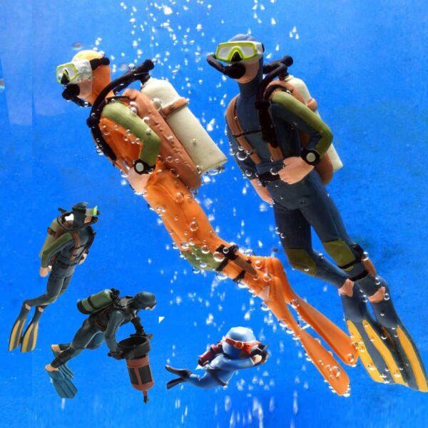 Floating Frogman Decoration