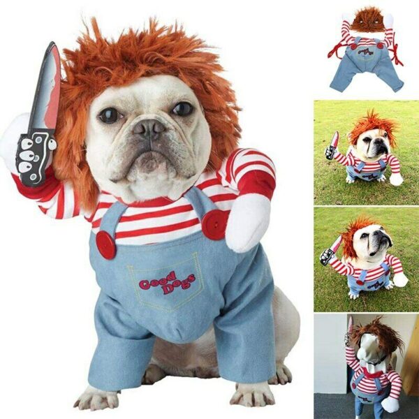 Chucky Doll Halloween Dog Costume