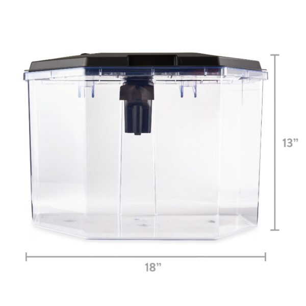 Aqua Culture 6.5-Gallon Semi-Hex Aquarium - Image 2