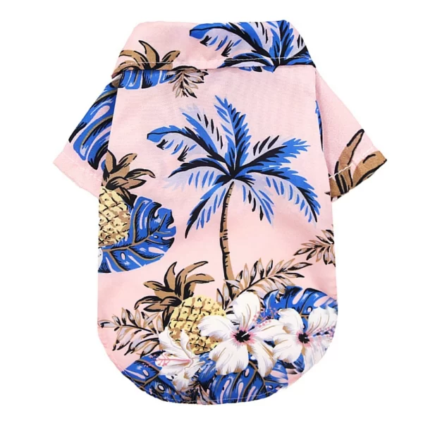 Hawaiian Style Leisure Dog Shirt - Image 12