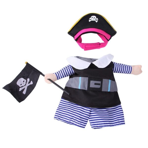 Pirate Suit Cat Costume - Image 4