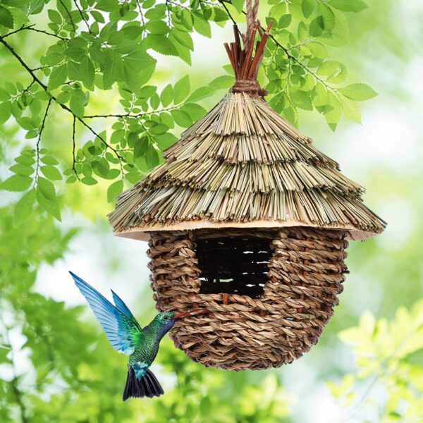 Charming Decorative Hummingbird House - Image 4